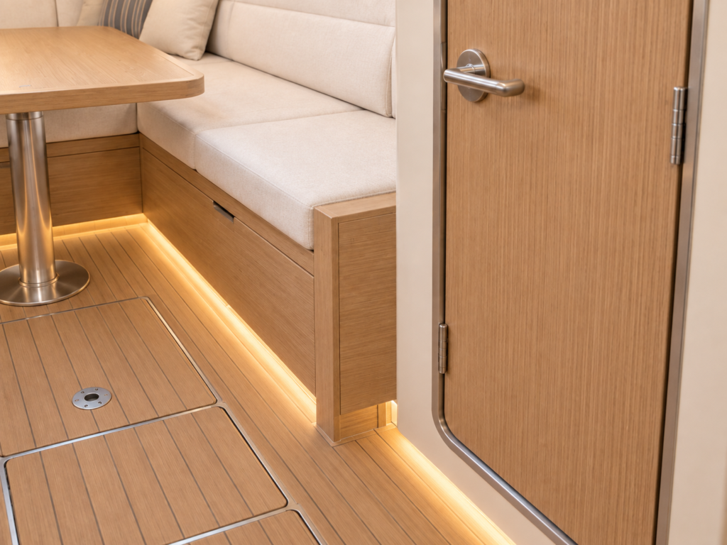Progetto refit interni yacht