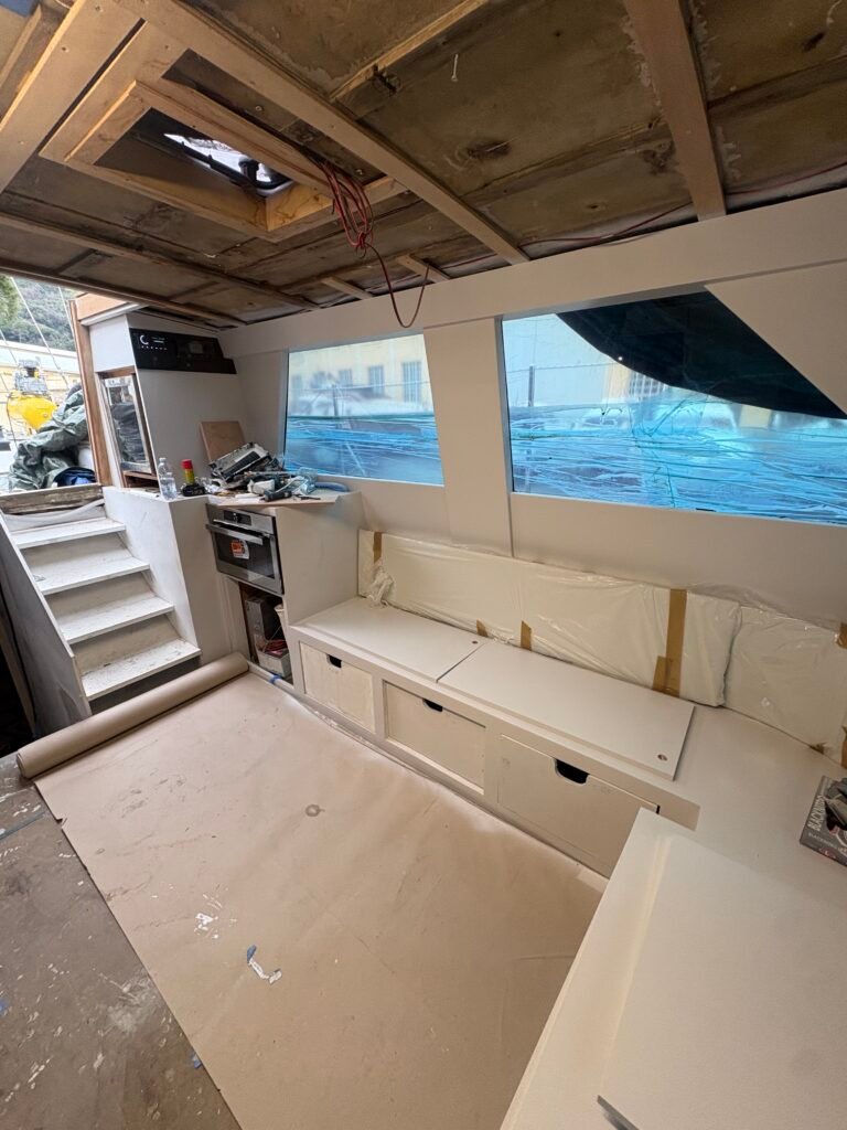 Dettagli di falegnameria nautica Doc Yacht